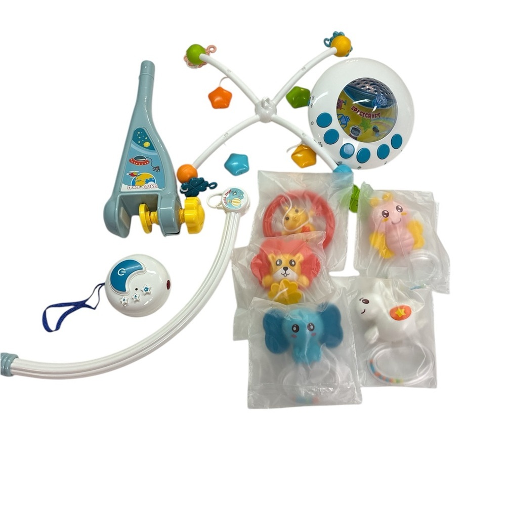 Dream Mobile Happy World Happy Dream Crib Mobile Preowned Blue/White